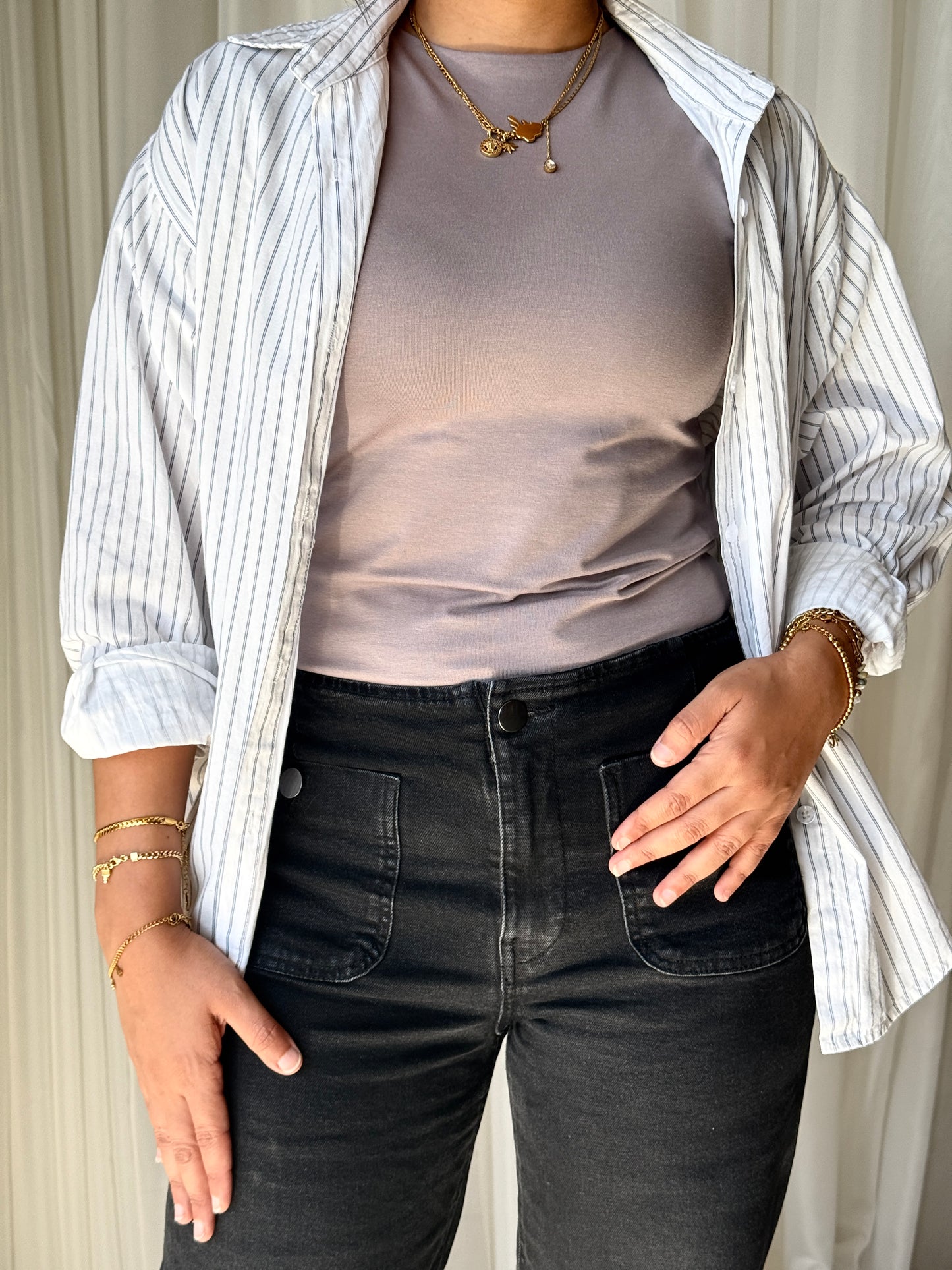 Wide straps basic top