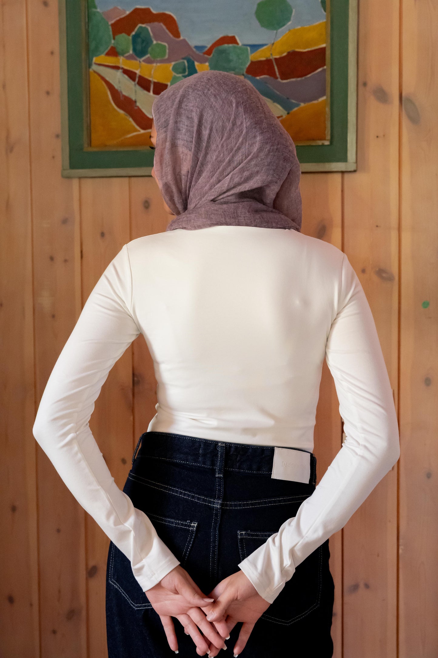 Long sleeve basic top