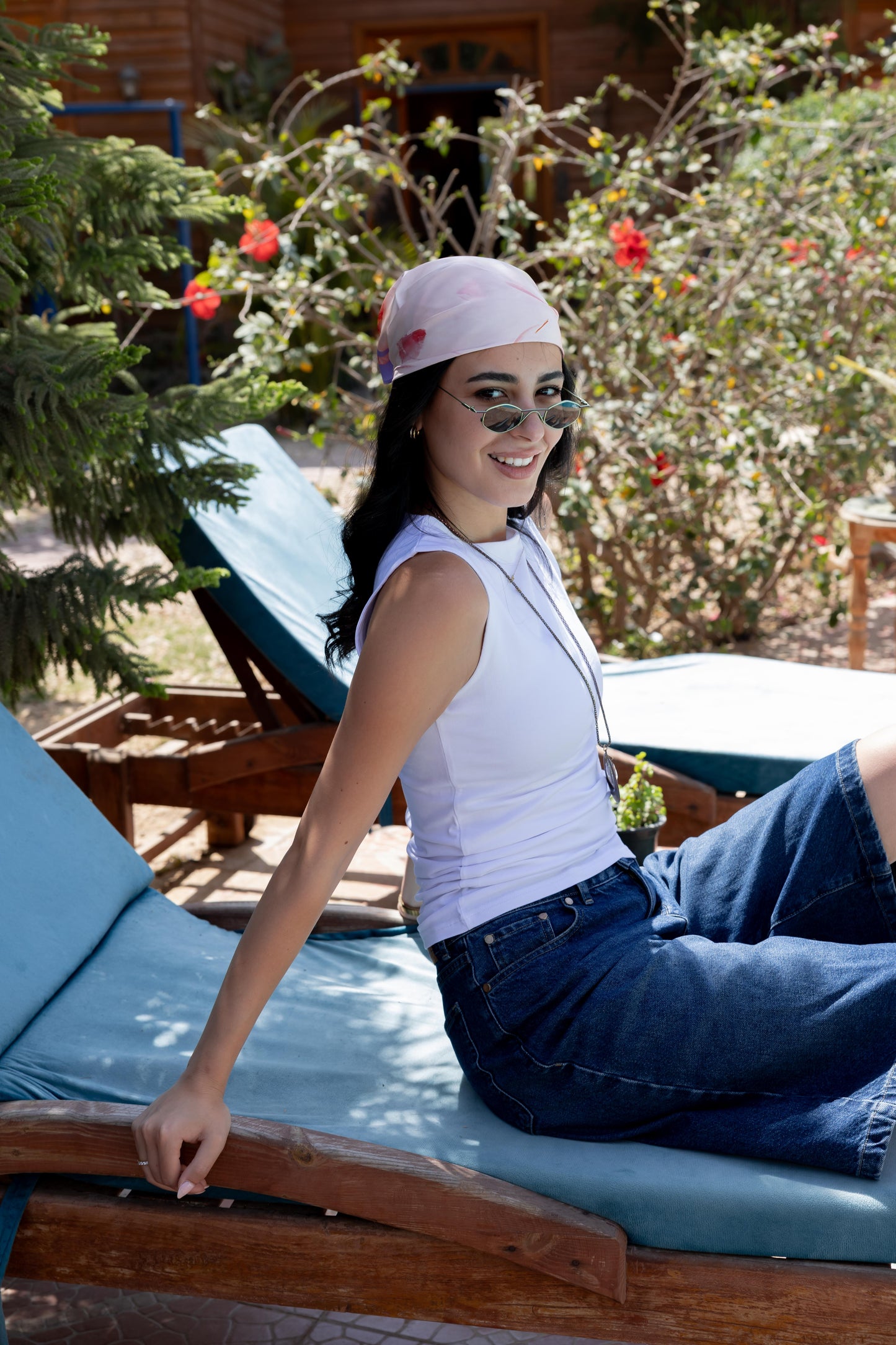 Wide straps basic top