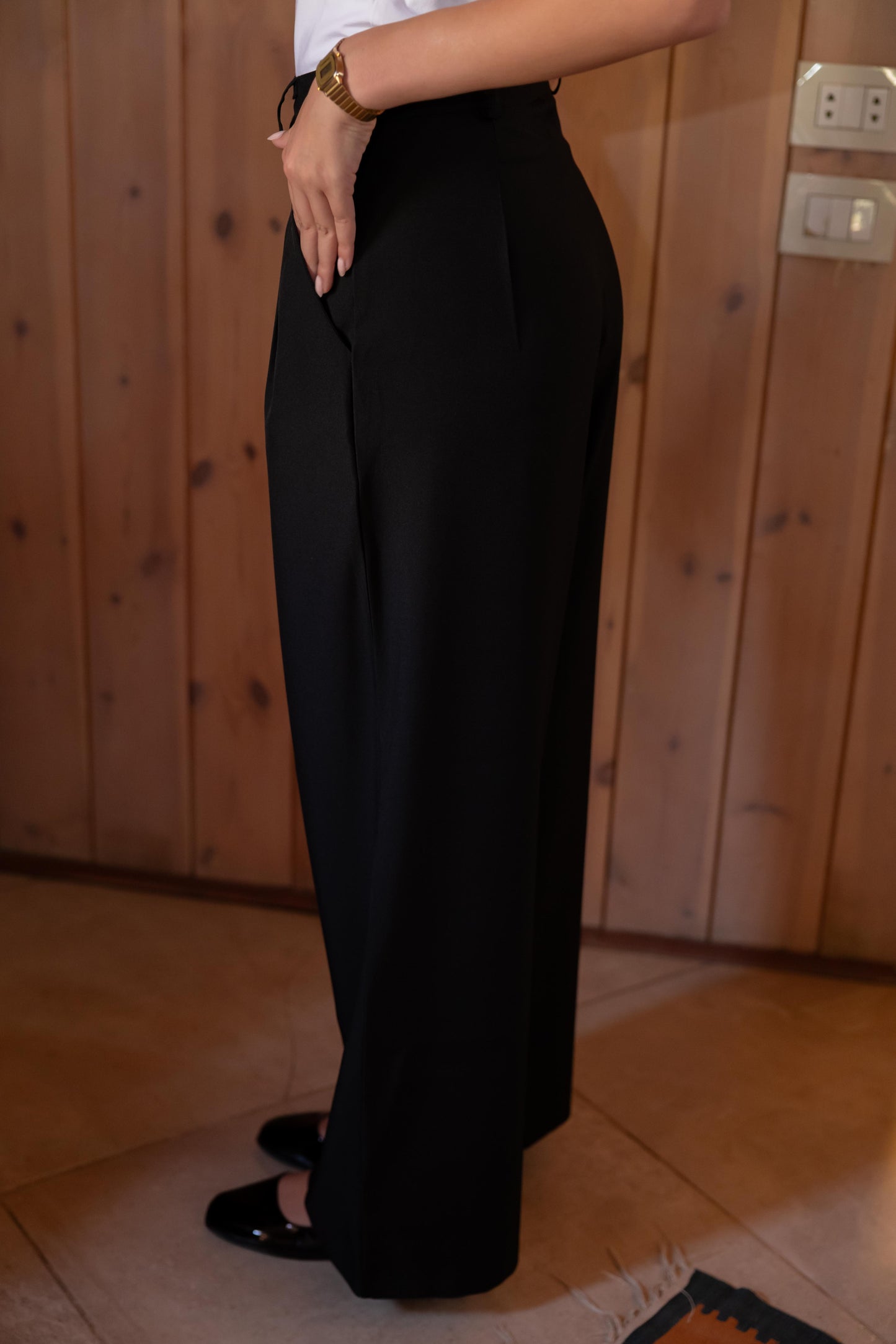 Bossy Pants in black