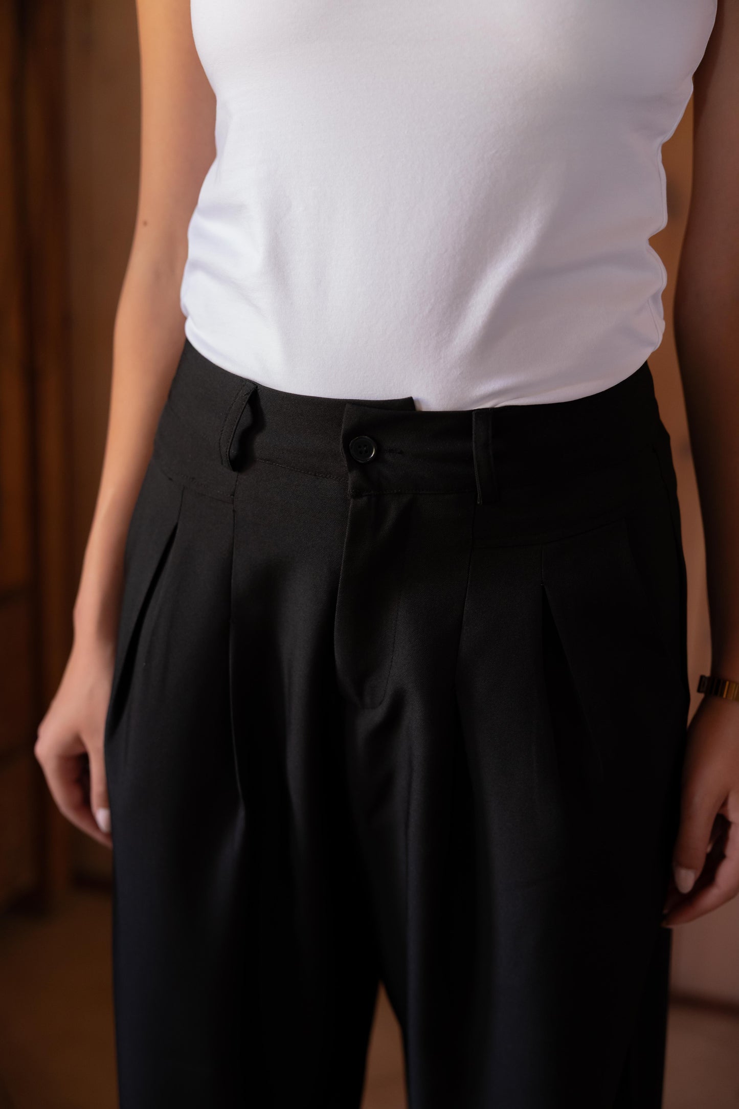 Bossy Pants in black