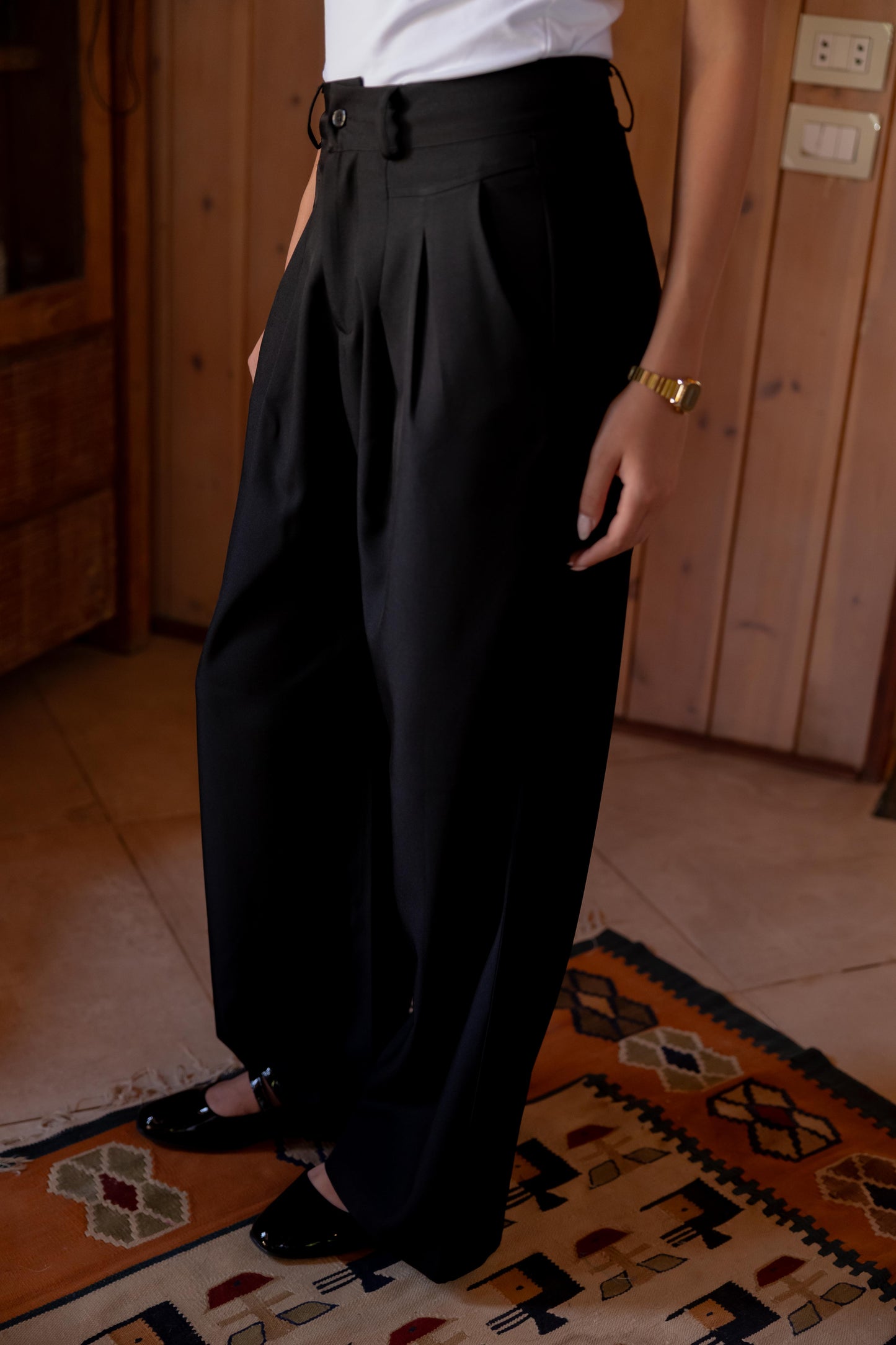 Bossy Pants in black
