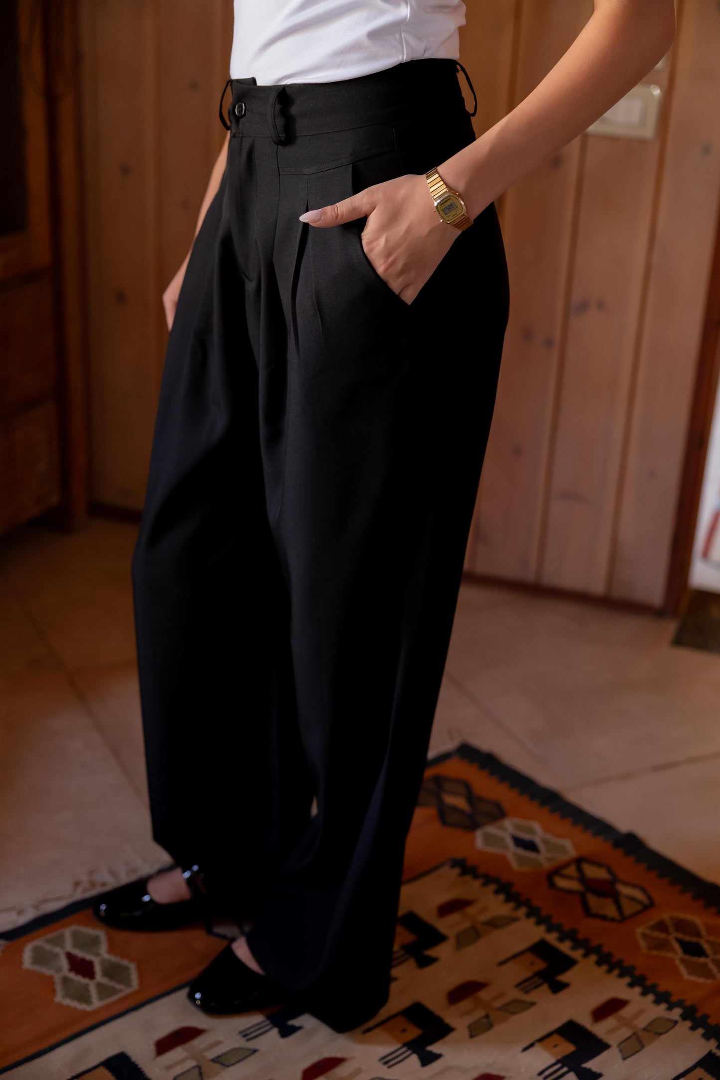 Bossy Pants in black