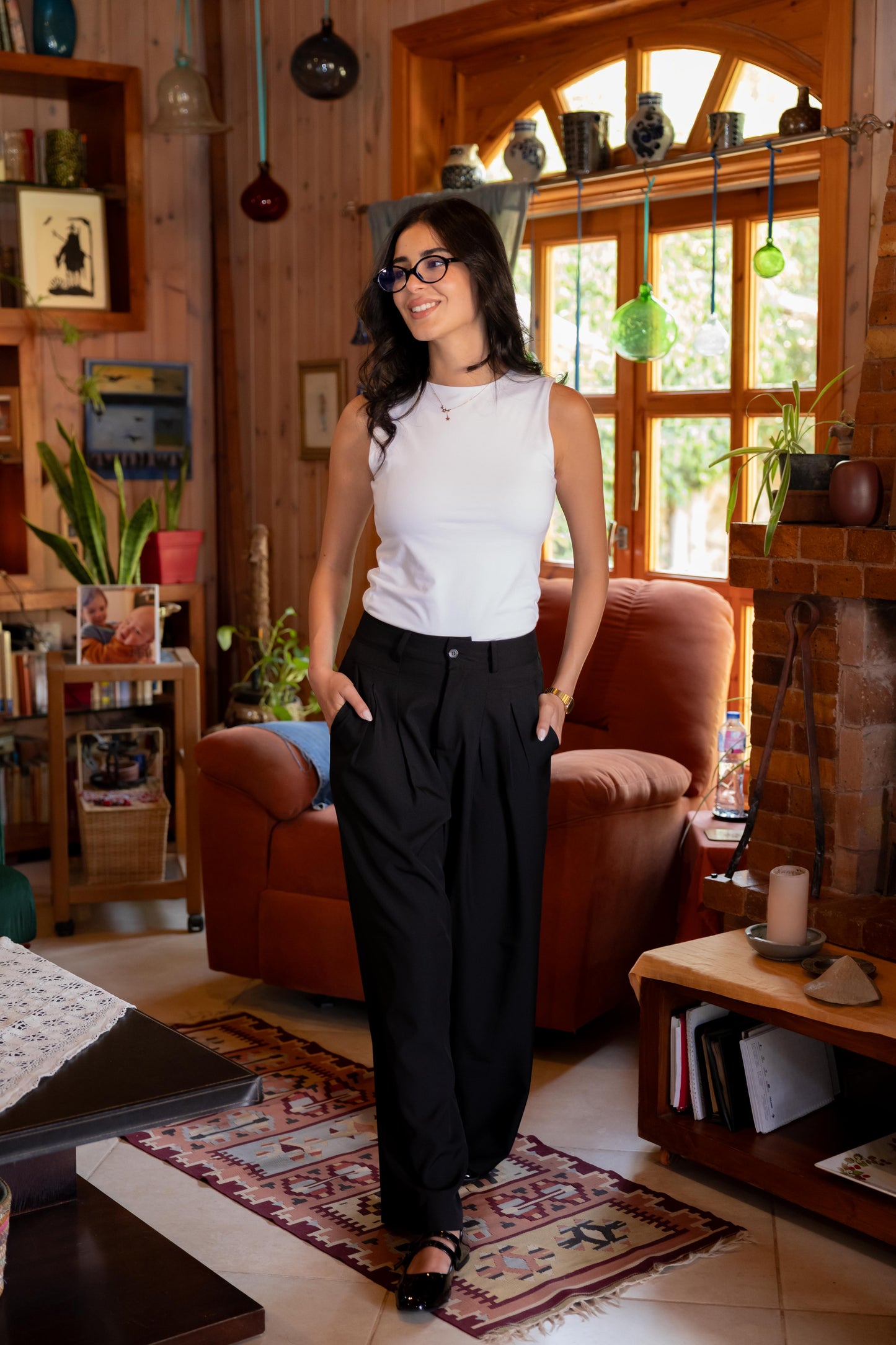 Bossy Pants in black