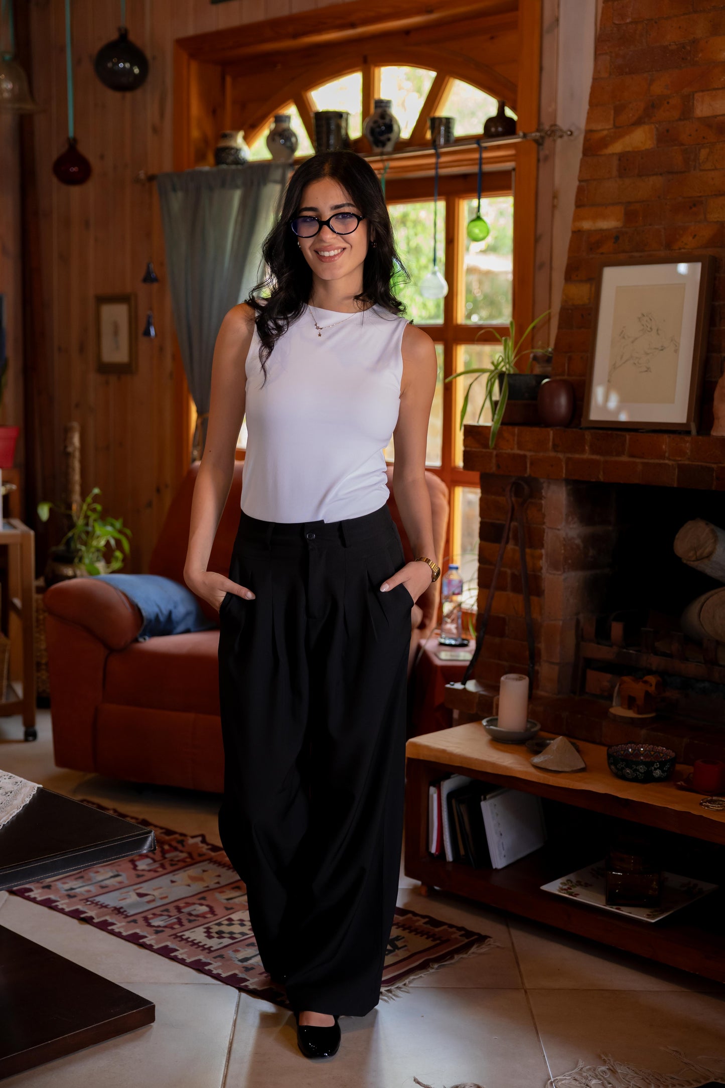 Bossy Pants in black