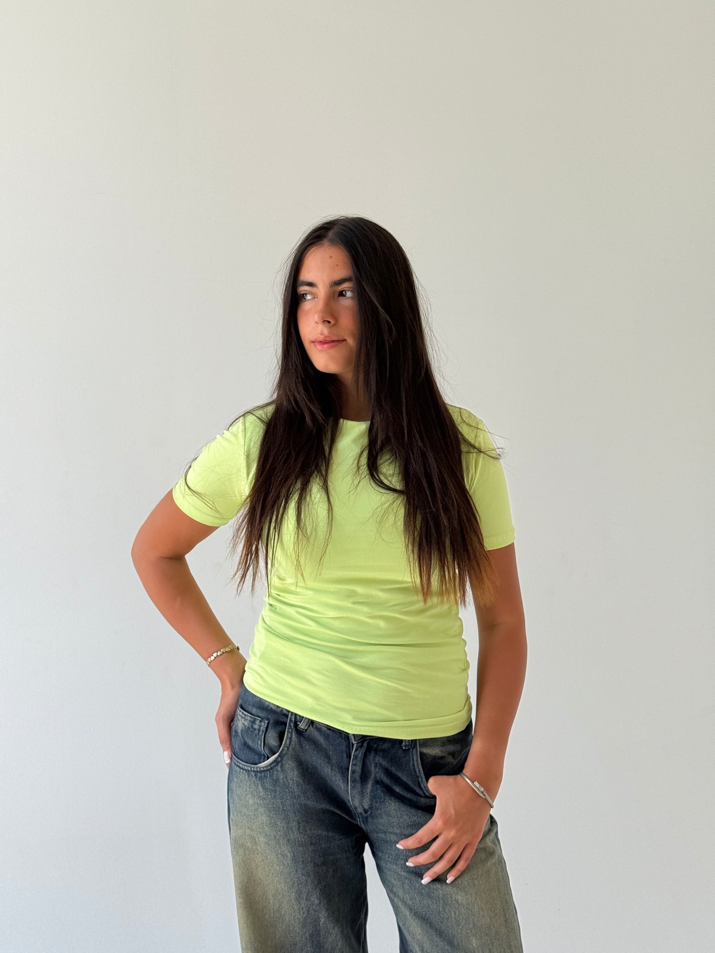 Half sleeves basic top