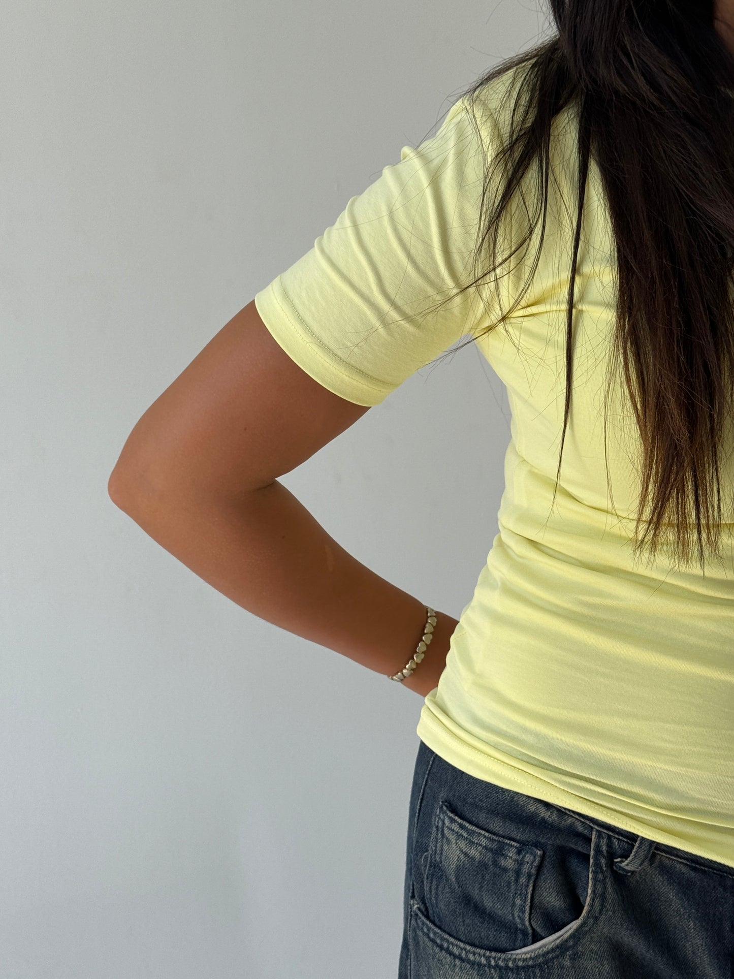 Half sleeves basic top