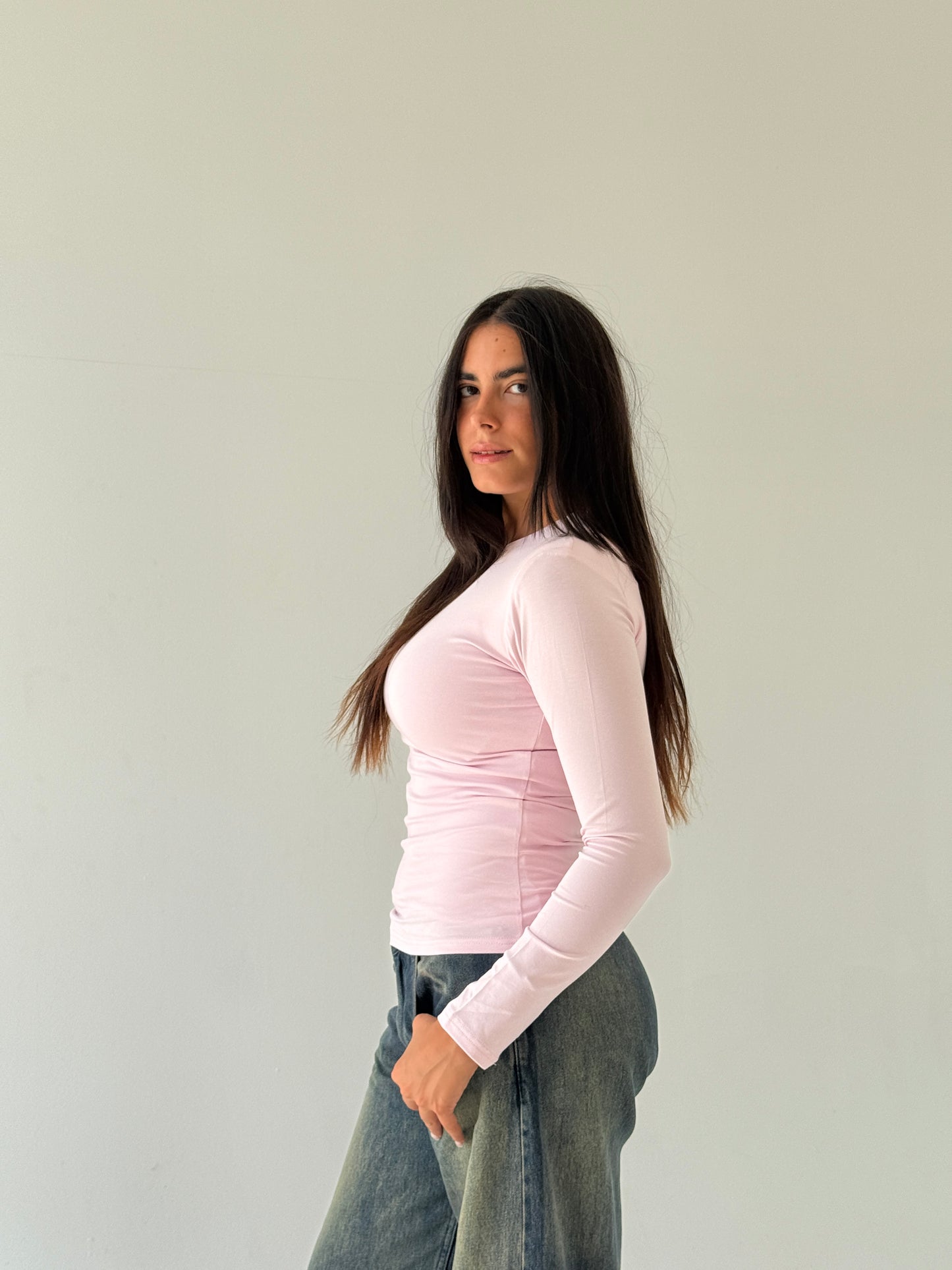 Long sleeve basic top