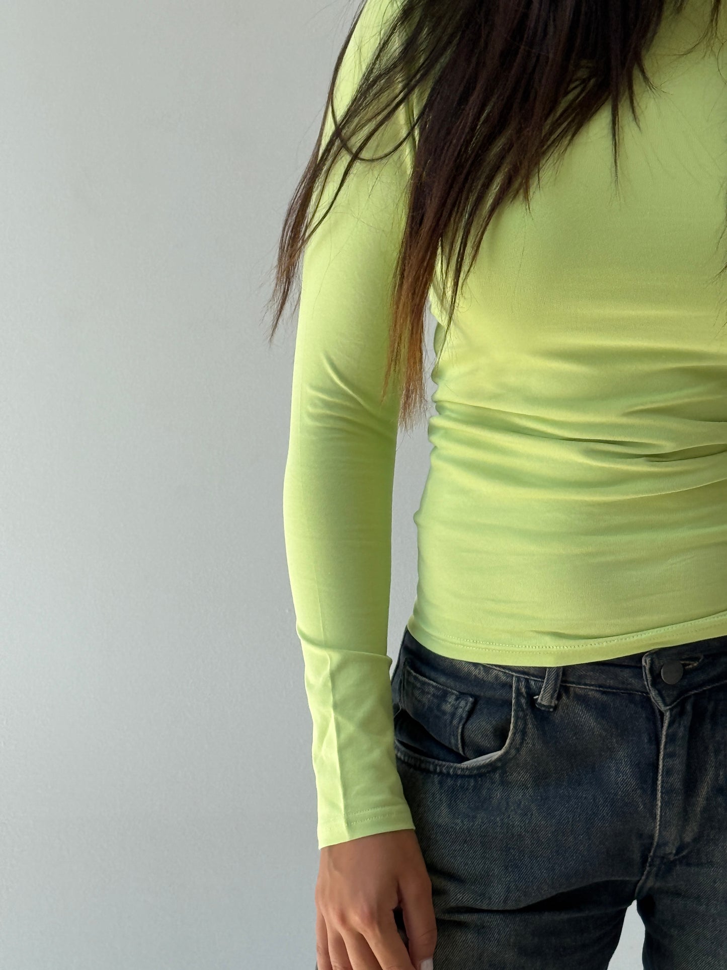 Long sleeve basic top