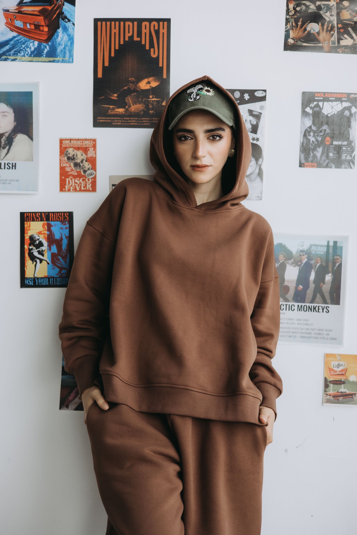 Brown Bubblegum hoodie set