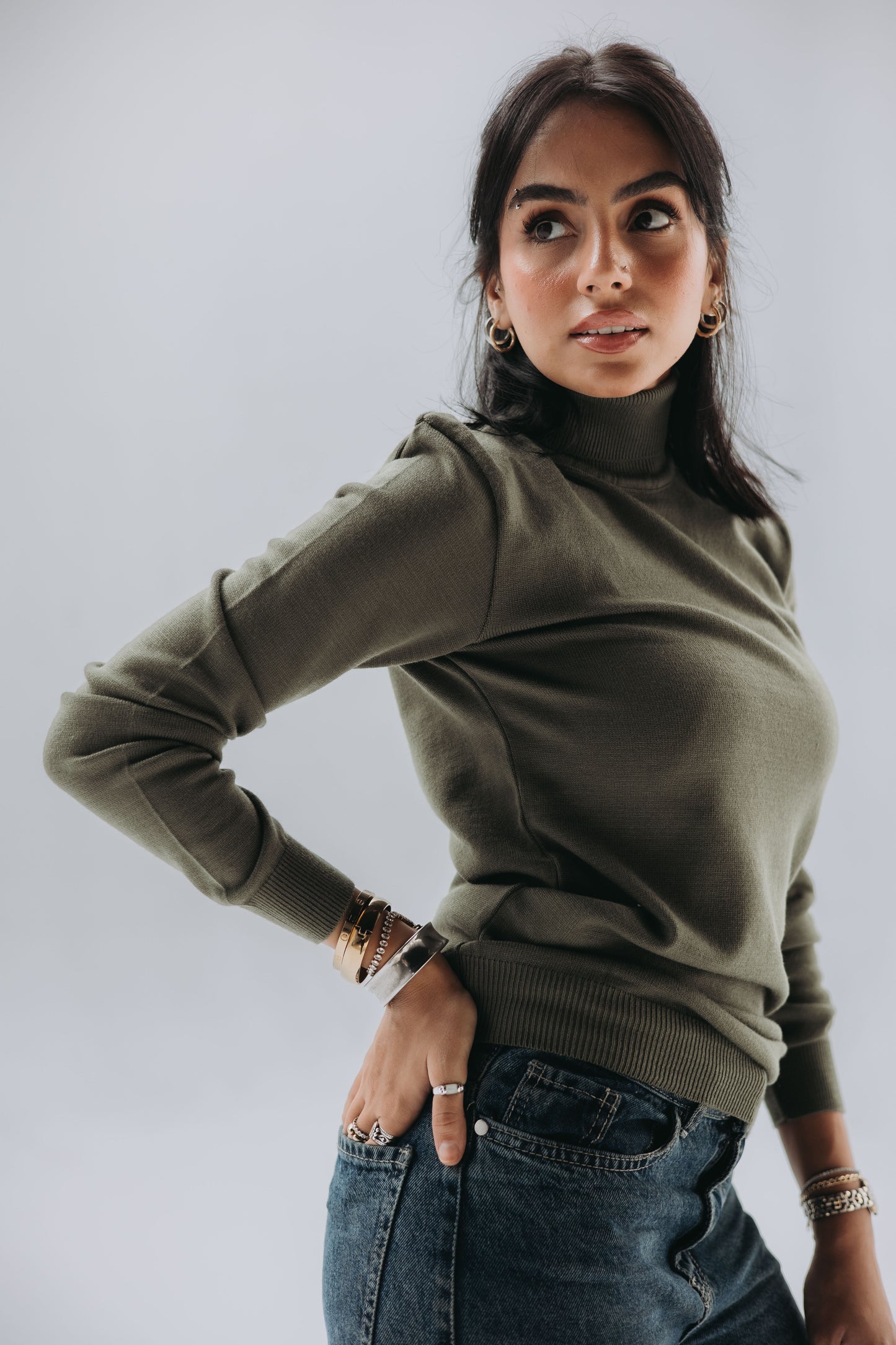 Olive Polly turtleneck