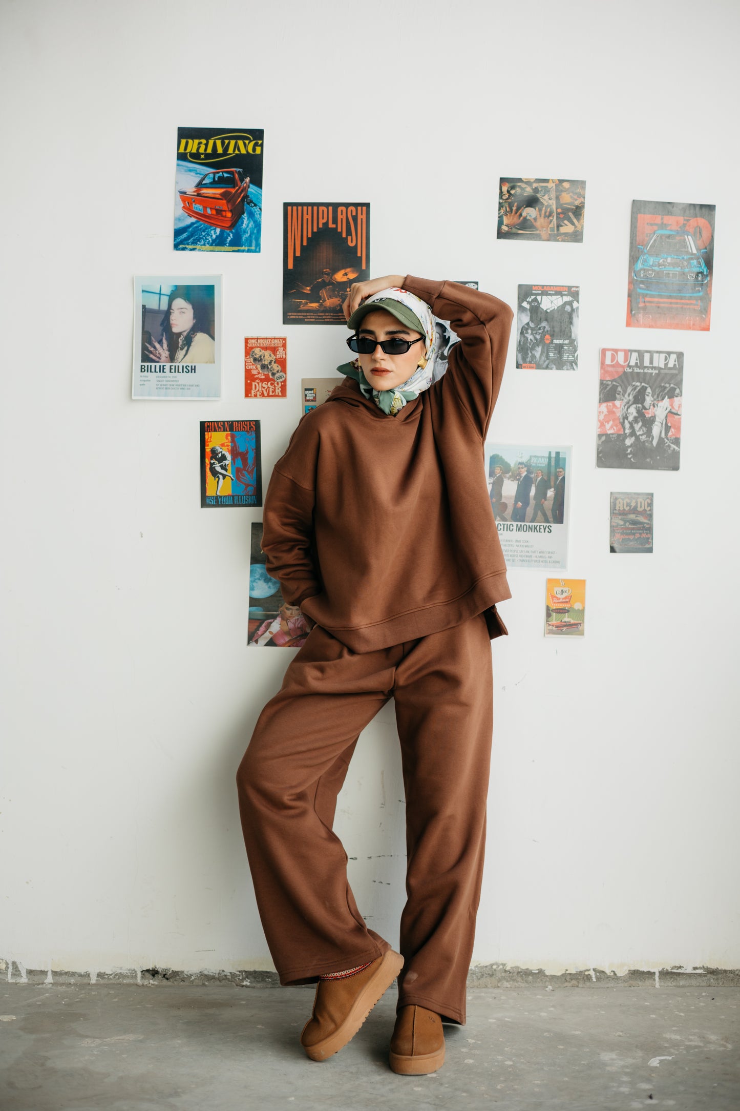 Brown Bubblegum hoodie set